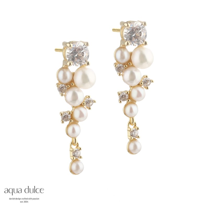Darling Bubbels Long Golden - Aqua Dulce Ørestikkere  - 5740013855888