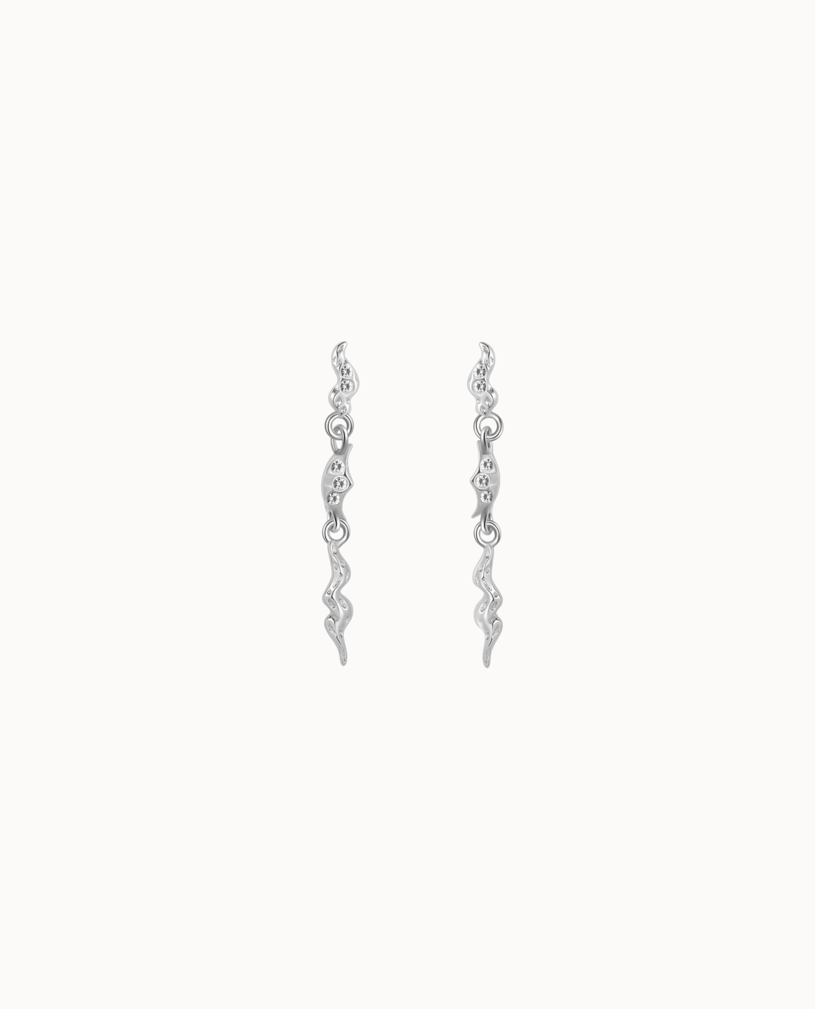 Portia Earrings Sølv - Nava Copenhagen Øreringe  - 05715461001521