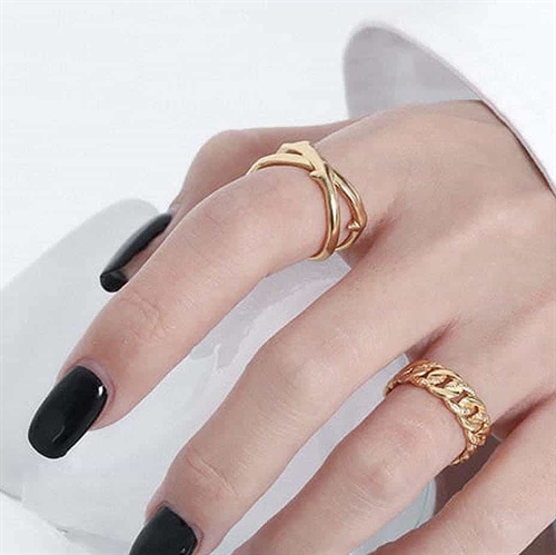 Ares Gold Ring - Fingerringe