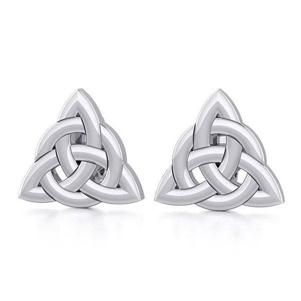 Ørestikker Med Triquetra Treenighedssymbolet 5mm Sæt - Ørestikkere
