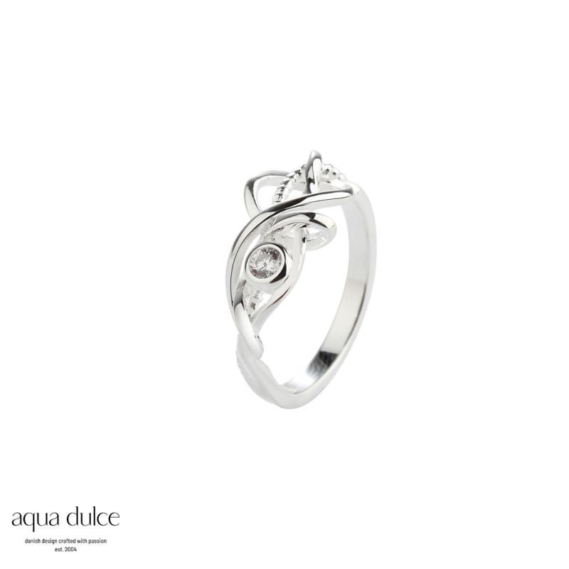 Ring Curly Tina Str - Aqua Dulce Fingerringe  - 5715446553250
