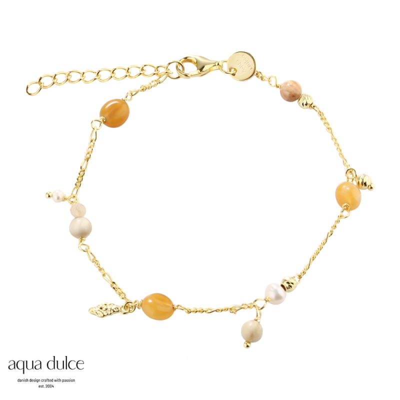 Golden Chain Bracelet - Aqua Dulce Armbånd  - 5740013855819