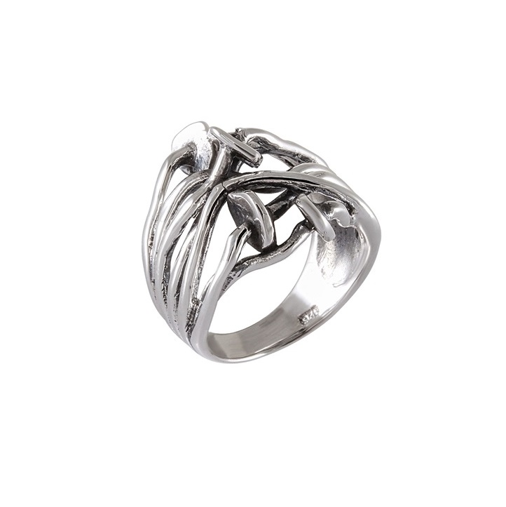 Raw Oxi Ring Sølv 65183704303 - Raw-oxi Fingerringe