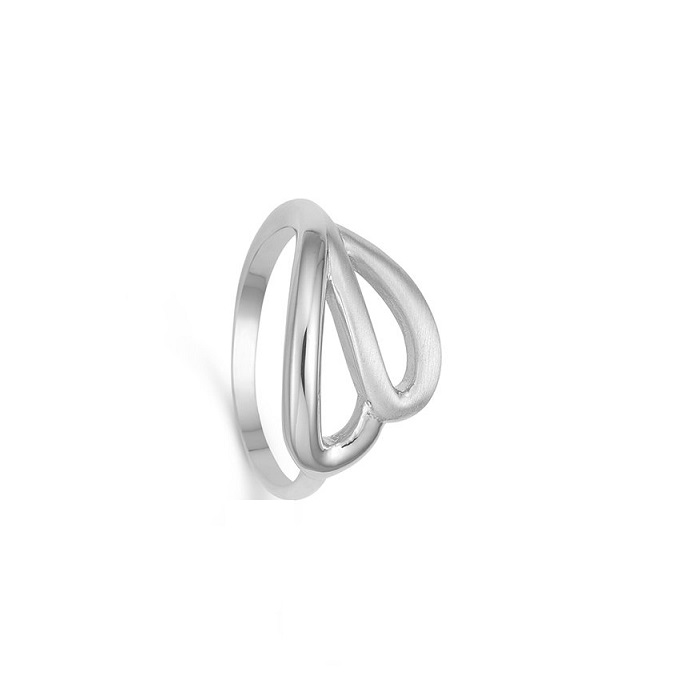 Randers Sølv Stilren Massiv Ring 500108 - Randers Sølv Fingerringe