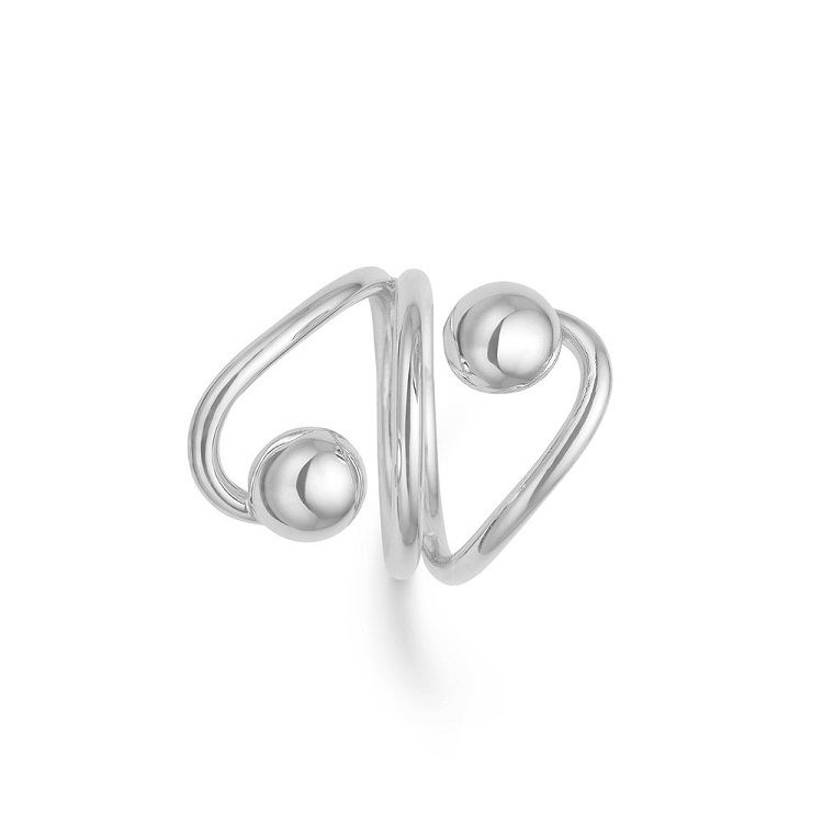 Randers Sølv Moderne Ring 242608 - Randers Sølv Fingerringe