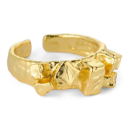 Zoe Ring Forgyldt 14k Sterling - Fingerringe