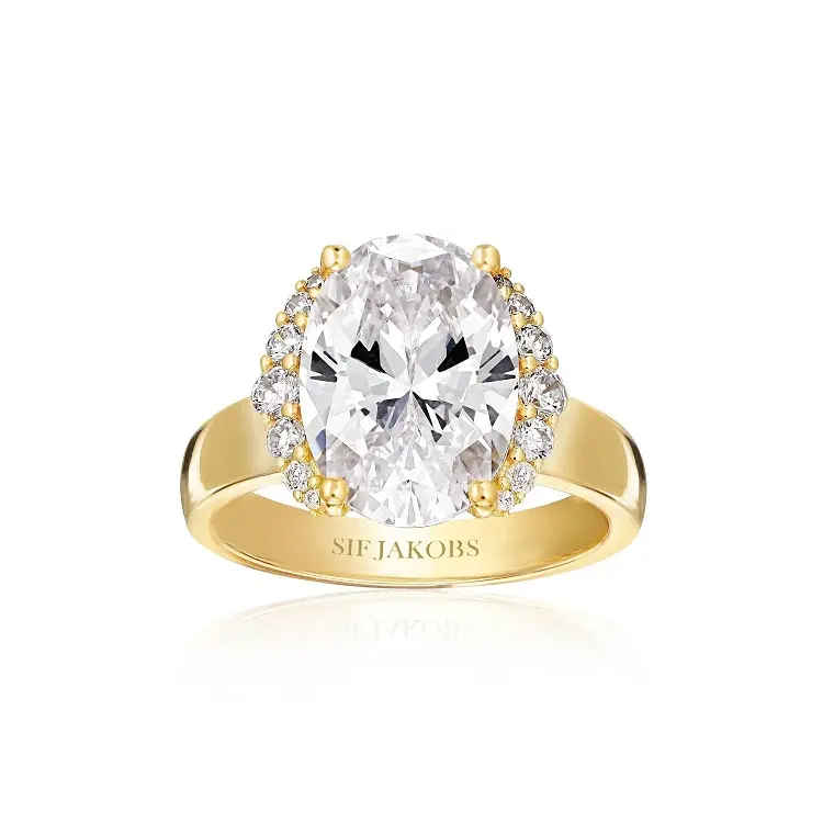 Sif Jakobs Ellisse Grande Ring R2342 Str - Fingerringe