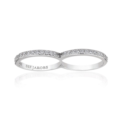Sif Jakobs Corte Doppio Ring R108112cz Str - Fingerringe