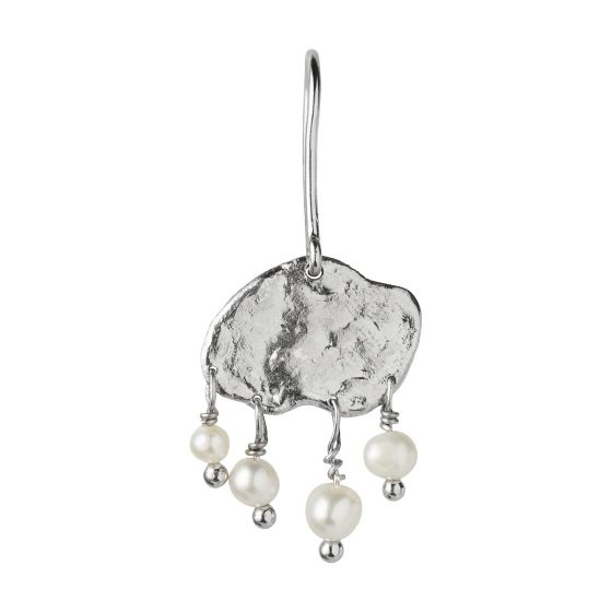 Stine Big Silver Splash ørering 1308 - Stine A Øreringe