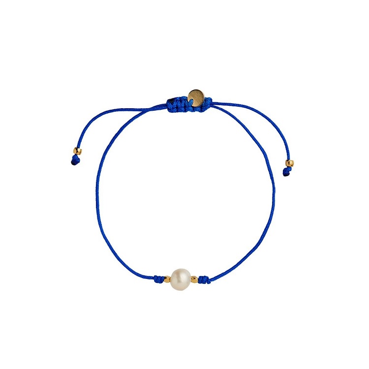 Stine Big Pearl Berry Armbånd Blue 3214 - Stine A Armbånd