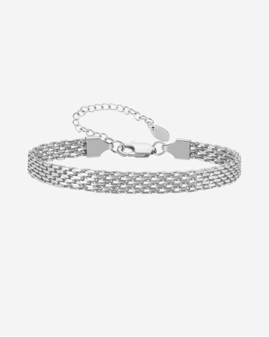 Titan Bracelet Sølvfarvet - Khaai Studio Armbånd