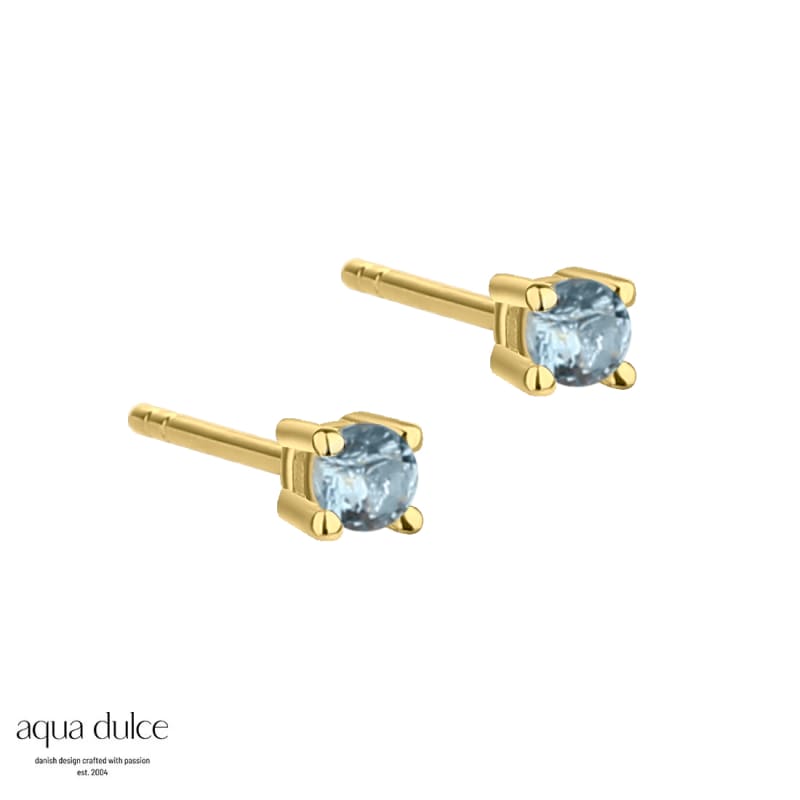 Mini Kaya Lightblue Golden - Aqua Dulce Ørestikkere  - 5740013851675