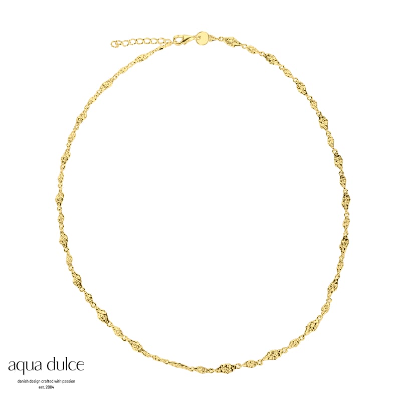 Mila Necklace Golden - Aqua Dulce Halskæder  - 5740013846732