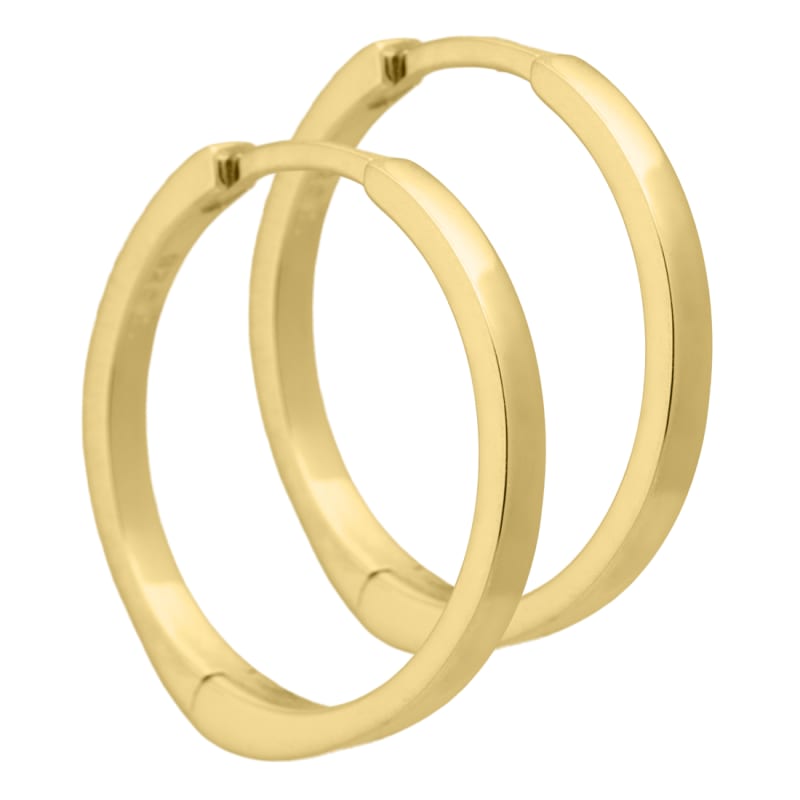 Martha Shiny Golden - Aqua Dulce Øreringe  - 5740013839659