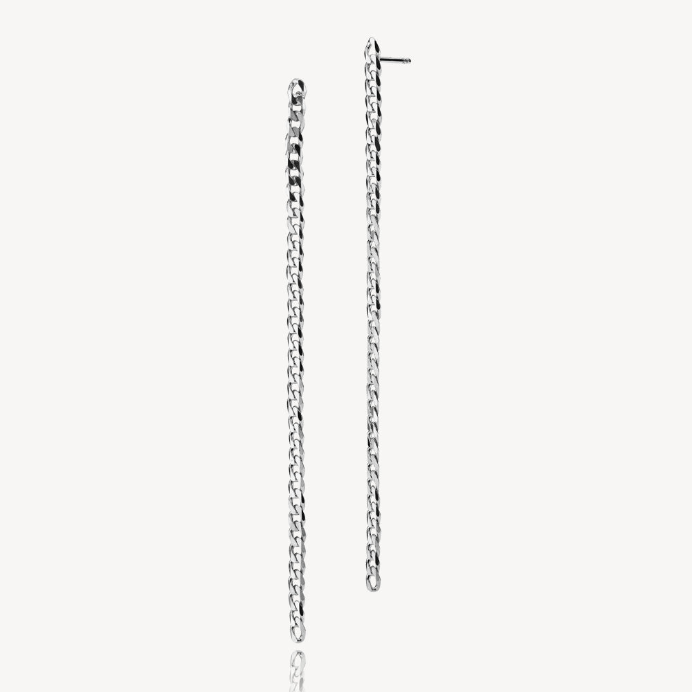 Sølv Becca Earrings Silver Par - Sistie Øreringe